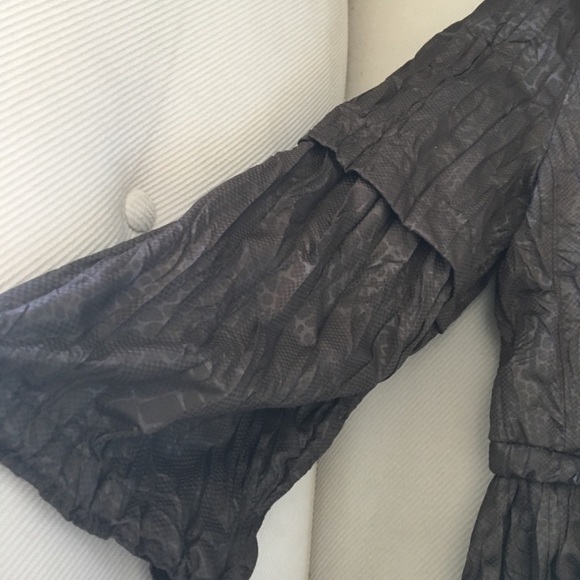 From Europe Zara - brown textured jacket - Picture 4 of 6